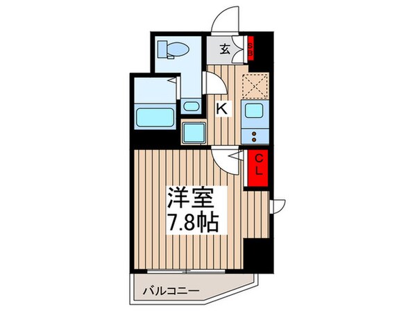 エストゥルースプラス押上の物件間取画像